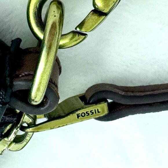 FOSSIL Fiona Black and White Polkadot Dot Crosssbody Bag Purse - Picture 9 of 10